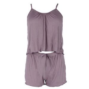 Not Tired Women's Ribbed Cami and Shorts Pajama Set